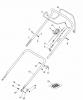 Global Garden Products GGP Baujahr 2017 Benzin Mit Antrieb 2017 MP1 504 SQ Ersatzteile Handle, Upper Part