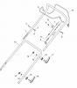 Global Garden Products GGP Baujahr 2017 Benzin Mit Antrieb 2017 MP1 504 SQ Ersatzteile Handle, Upper Part