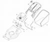 Global Garden Products GGP Baujahr 2017 Benzin Mit Antrieb 2017 MP1 504 SQE Ersatzteile Grass-Catcher