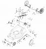 Global Garden Products GGP Baujahr 2017 Benzin Mit Antrieb 2017 MP1 504 SV Ersatzteile Deck And Height Adjusting