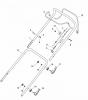 Global Garden Products GGP Baujahr 2017 Benzin Mit Antrieb 2017 MP1 504 SV Ersatzteile Handle, Upper Part