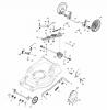 Global Garden Products GGP Baujahr 2017 Benzin Mit Antrieb 2017 MP1 504 SVQ Ersatzteile Deck And Height Adjusting