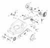 Global Garden Products GGP Baujahr 2017 Benzin Mit Antrieb 2017 MP1 504 WSQ Ersatzteile Deck And Height Adjusting