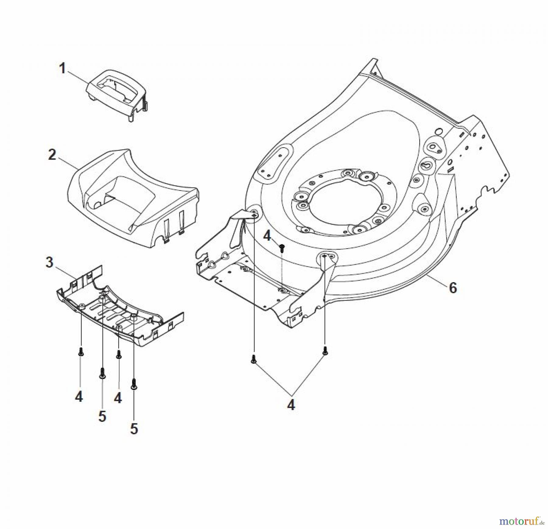 Global Garden Products GGP Rasenmäher Baujahr 2017 Benzin Mit Antrieb 2017 MP1 504 WSQ Mask