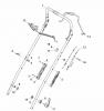 Global Garden Products GGP Baujahr 2017 Benzin Mit Antrieb 2017 MP1 504 WSQ Ersatzteile Handle, Upper Part