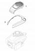 Global Garden Products GGP Baujahr 2017 Benzin Mit Antrieb 2017 MP1 504 WSQ Ersatzteile Honda Engine Cover