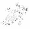 Global Garden Products GGP Baujahr 2017 Benzin Mit Antrieb 2017 MP1 504 WSQE Ersatzteile Deck And Height Adjusting