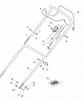 Global Garden Products GGP Baujahr 2017 Benzin Mit Antrieb 2017 MP1 504 WSQE Ersatzteile Handle, Upper Part