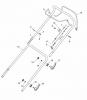 Global Garden Products GGP Baujahr 2017 Benzin Mit Antrieb 2017 MP1 504 WSQE Ersatzteile Handle, Upper Part