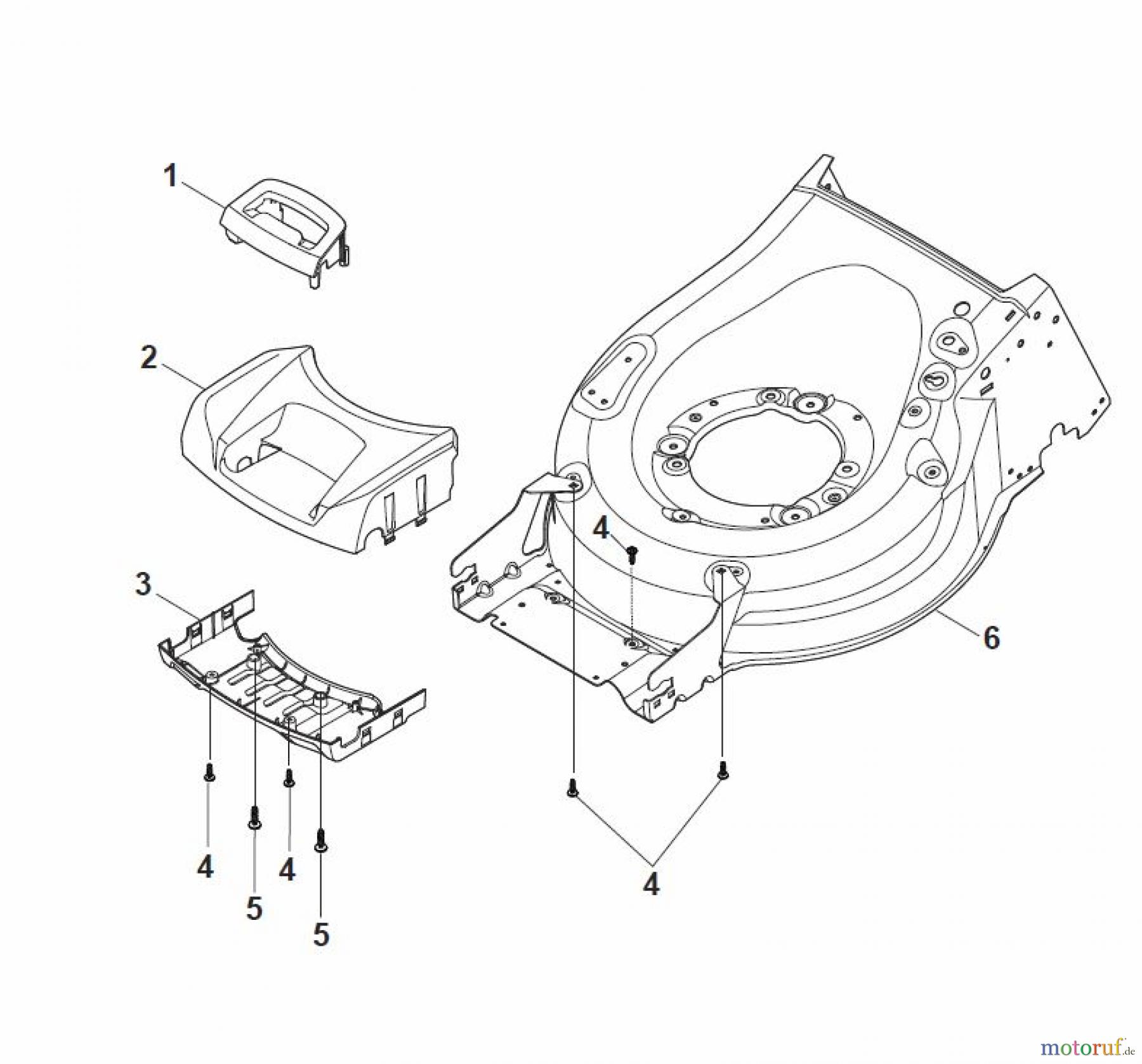 Global Garden Products GGP Rasenmäher Baujahr 2017 Benzin Mit Antrieb 2017 MP1 504 WSVE Mask