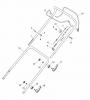 Global Garden Products GGP Baujahr 2017 Benzin Mit Antrieb 2017 MP1 504 WSVE Ersatzteile Handle, Upper Part