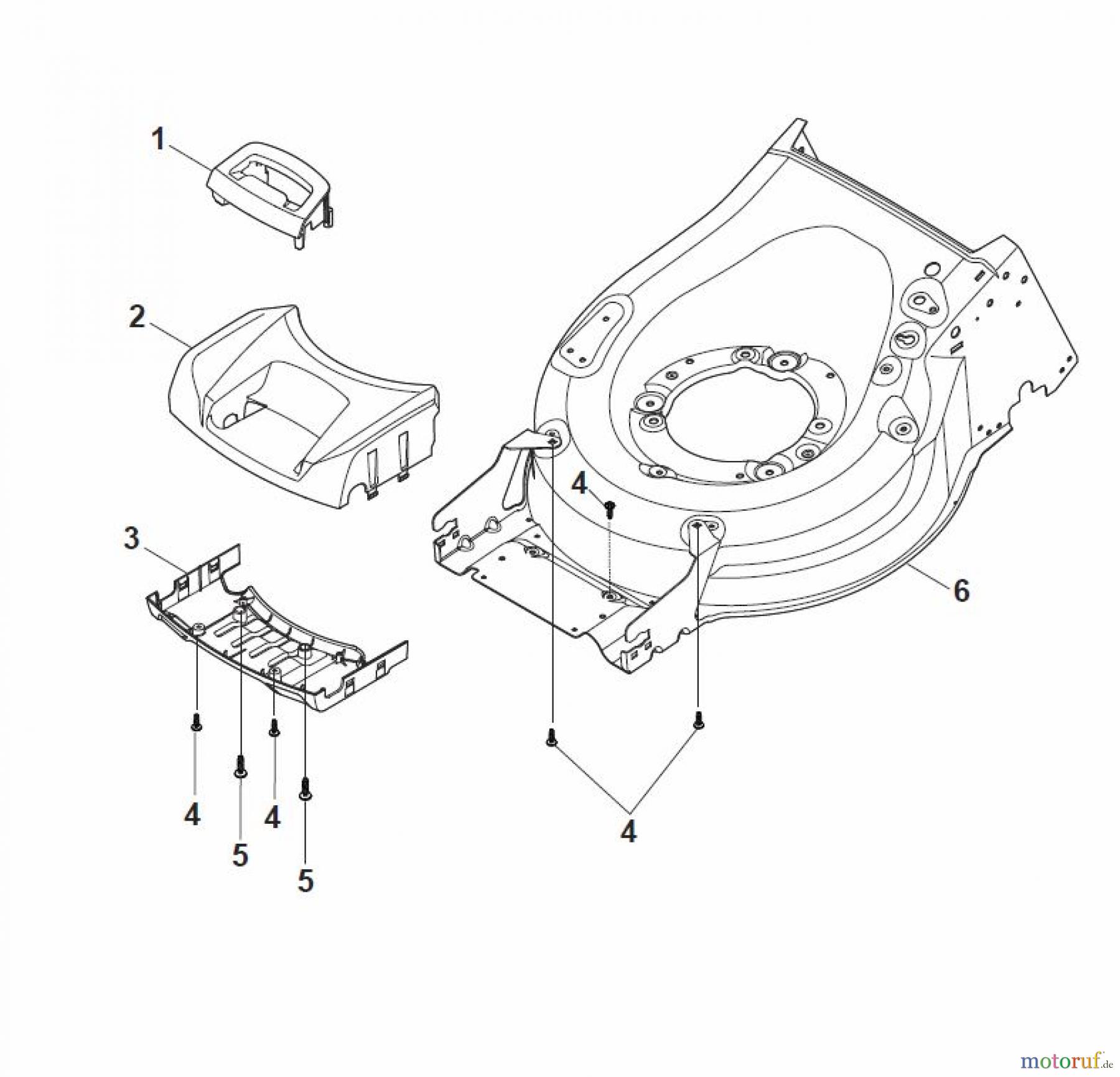 Global Garden Products GGP Rasenmäher Baujahr 2017 Benzin Mit Antrieb 2017 MP1 504 WSVQE Mask