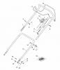 Global Garden Products GGP Baujahr 2017 Benzin Mit Antrieb 2017 MP1 504 WSVQE Ersatzteile Handle, Upper Part
