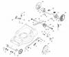 Global Garden Products GGP Baujahr 2017 Benzin Mit Antrieb 2017 MP1 554 WS Ersatzteile Deck And Height Adjusting