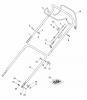 Global Garden Products GGP Baujahr 2017 Benzin Mit Antrieb 2017 MP1 554 WS Ersatzteile Handle, Upper Part