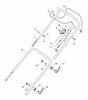 Global Garden Products GGP Baujahr 2017 Benzin Mit Antrieb 2017 MP1 554 WS Ersatzteile Handle, Upper Part