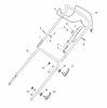 Global Garden Products GGP Baujahr 2017 Benzin Mit Antrieb 2017 MP1 554 WSQ Ersatzteile Handle, Upper Part