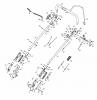 Global Garden Products GGP Baujahr 2017 Benzin Mit Antrieb 2017 MP2 504 S Ersatzteile Chassis/Handle, Upper Part