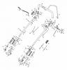 Global Garden Products GGP Baujahr 2017 Benzin Mit Antrieb 2017 MP2 504 SE Ersatzteile Chassis/Handle, Upper Part