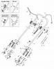 Global Garden Products GGP Baujahr 2017 Benzin Mit Antrieb 2017 MP2 504 SQ Ersatzteile Chassis/Handle, Upper Part