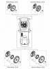 Global Garden Products GGP Baujahr 2017 Benzin Mit Antrieb 2017 MP2 504 SQ Ersatzteile Wheels
