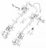 Global Garden Products GGP Baujahr 2017 Benzin Mit Antrieb 2017 MP2 504 SQE Ersatzteile Chassis/Handle, Upper Part