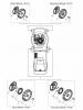 Global Garden Products GGP Baujahr 2017 Benzin Mit Antrieb 2017 MP2 504 SQE Ersatzteile Wheels