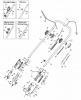 Global Garden Products GGP Baujahr 2017 Benzin Mit Antrieb 2017 MP2 504 S-R (Roller) Ersatzteile Chassis/Handle, Upper Part
