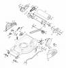 Global Garden Products GGP Baujahr 2017 Benzin Mit Antrieb 2017 MP2 504 SVE-R (Roller) Ersatzteile Deck And Height Adjusting