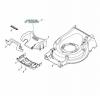 Global Garden Products GGP Baujahr 2017 Benzin Mit Antrieb 2017 MP2 504 SVQ Ersatzteile Mask