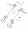 Global Garden Products GGP Baujahr 2017 Benzin Mit Antrieb 2017 MP2 504 SVQ Ersatzteile Chassis/Handle, Upper Part