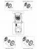 Global Garden Products GGP Baujahr 2017 Benzin Mit Antrieb 2017 MP2 504 SVQ Ersatzteile Wheels