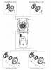Global Garden Products GGP Baujahr 2017 Benzin Mit Antrieb 2017 MP2 504 SVQE Ersatzteile Wheels