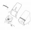 Global Garden Products GGP Baujahr 2017 Benzin Mit Antrieb 2017 MP2 554 SE-R (Roller) Ersatzteile Grass-Catcher