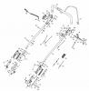 Global Garden Products GGP Baujahr 2017 Benzin Mit Antrieb 2017 MP2 554 SQ Ersatzteile Chassis/Handle, Upper Part
