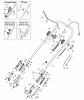 Global Garden Products GGP Baujahr 2017 Benzin Mit Antrieb 2017 MP2 554 SQE Ersatzteile Chassis/Handle, Upper Part