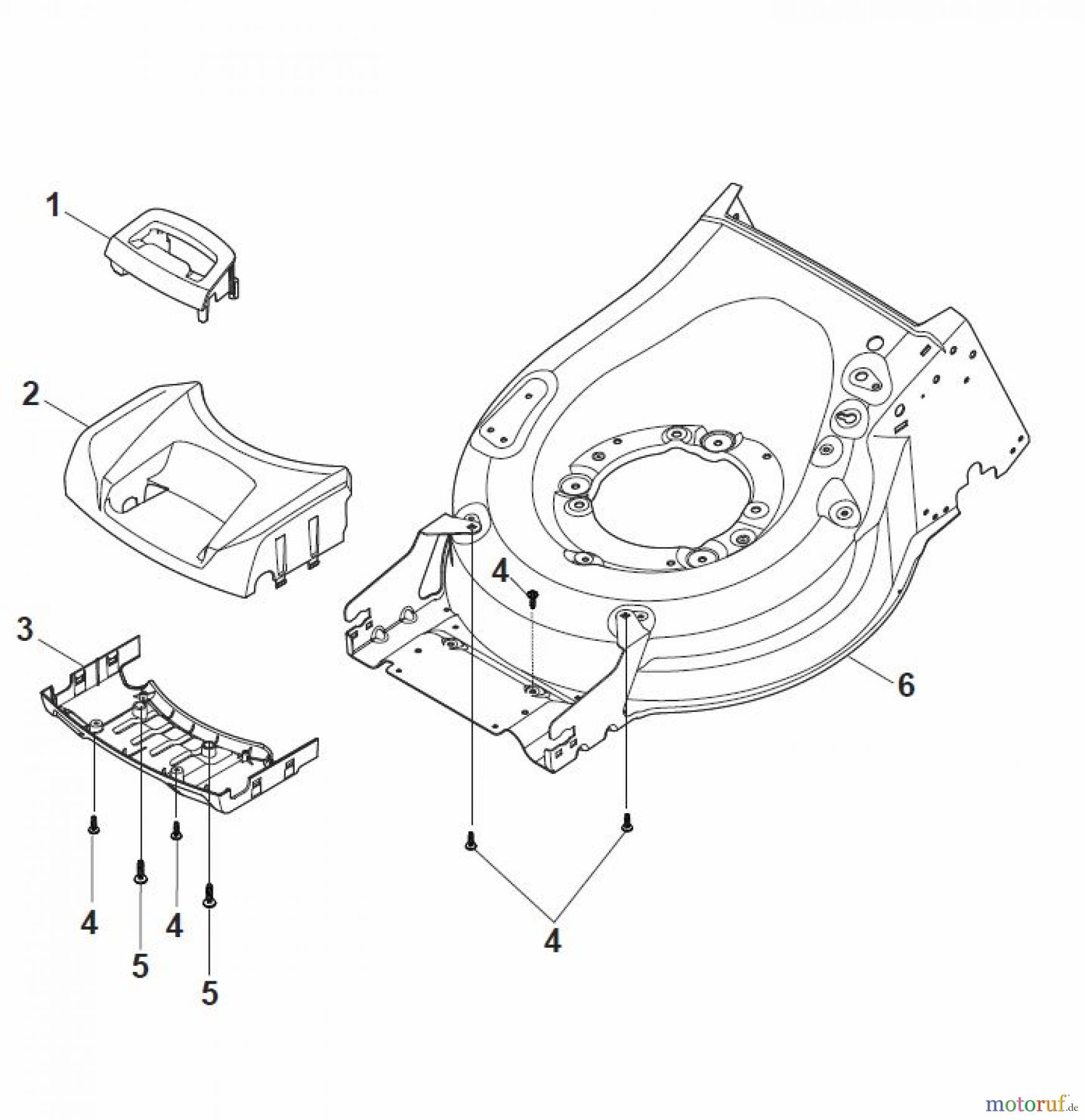 Global Garden Products GGP Rasenmäher Baujahr 2017 Benzin Mit Antrieb 2017 MP2 554 S-R (ROLLER) Mask