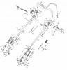 Global Garden Products GGP Baujahr 2017 Benzin Mit Antrieb 2017 MP2 554 SVE Ersatzteile Chassis/Handle, Upper Part