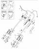 Global Garden Products GGP Baujahr 2017 Benzin Mit Antrieb 2017 MP2 554 SVE-R (Roller) Ersatzteile Chassis/Handle, Upper Part
