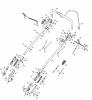 Global Garden Products GGP Baujahr 2017 Benzin Mit Antrieb 2017 MP2 554 SVQ Ersatzteile Chassis/Handle, Upper Part