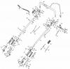 Global Garden Products GGP Baujahr 2017 Benzin Mit Antrieb 2017 MP2 554 SVQE Ersatzteile Chassis/Handle, Upper Part