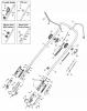 Global Garden Products GGP Baujahr 2017 Benzin Mit Antrieb 2017 MP2 554 SV-R (Roller) Ersatzteile Chassis/Handle, Upper Part