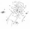 Global Garden Products GGP Baujahr 2017 Benzin Mit Antrieb 2017 NP 534 TR Ersatzteile Handle, Upper Part