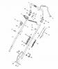 Global Garden Products GGP Baujahr 2017 Benzin Mit Antrieb 2017 NP 534 TR/E 3S Ersatzteile Handle, Upper Part