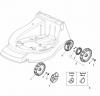 Global Garden Products GGP Baujahr 2017 Benzin Mit Antrieb 2017 NP 534 TR/E 3S Ersatzteile Wheel and Hub Cap