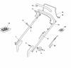 Global Garden Products GGP Baujahr 2017 Benzin Mit Antrieb 2017 NP 534 TR/E Ersatzteile Handle, Upper Part
