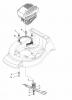 Global Garden Products GGP Baujahr 2017 Benzin Mit Antrieb 2017 NP 534 TR/E Ersatzteile Blade and Hub for B&S E Engine