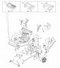 Global Garden Products GGP Baujahr 2017 Benzin Mit Antrieb 2017 NP 534 W TR Ersatzteile Wheels And Height Adjusting