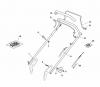 Global Garden Products GGP Baujahr 2017 Benzin Mit Antrieb 2017 NP 534 W TR Ersatzteile Handle, Upper Part