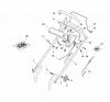 Global Garden Products GGP Baujahr 2017 Benzin Mit Antrieb 2017 NP 534 W TR Ersatzteile Handle, Upper Part